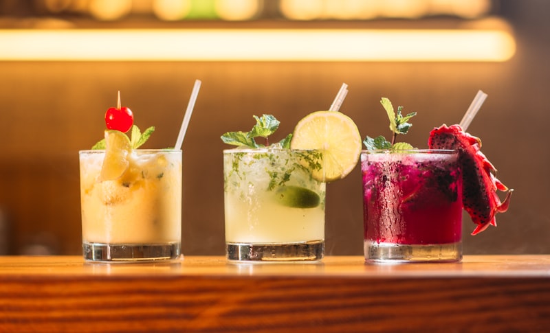 Chilled Sparkling Mojitos